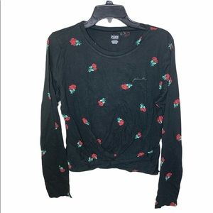 VS PINK TIE KNOT LONG SLEEVE